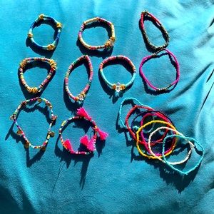 An assorted of Blaine Bowen bracelets. Buy 1. buy all… I will make you a deal.